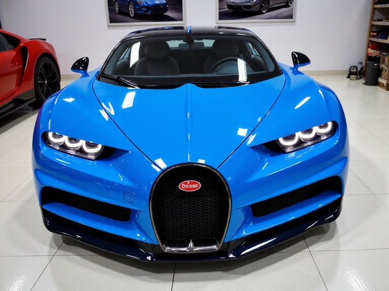 Bugatti Chiron ceramic coating