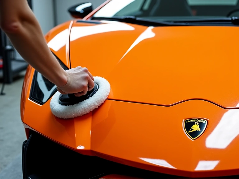 Lamborghini Aventador paint correction