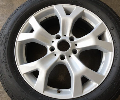 Wheel after refurbishment