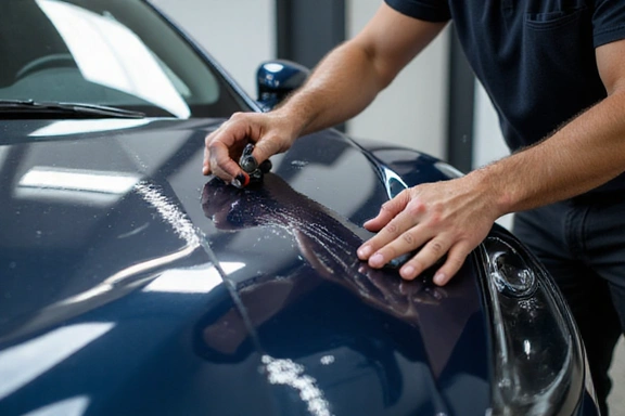 Complete ceramic coating application