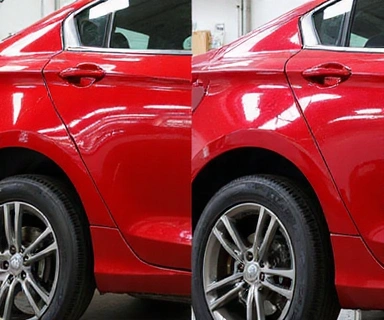 Before and after ceramic coating